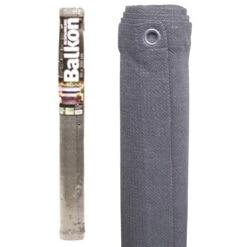 Balkonbespannung, Grau