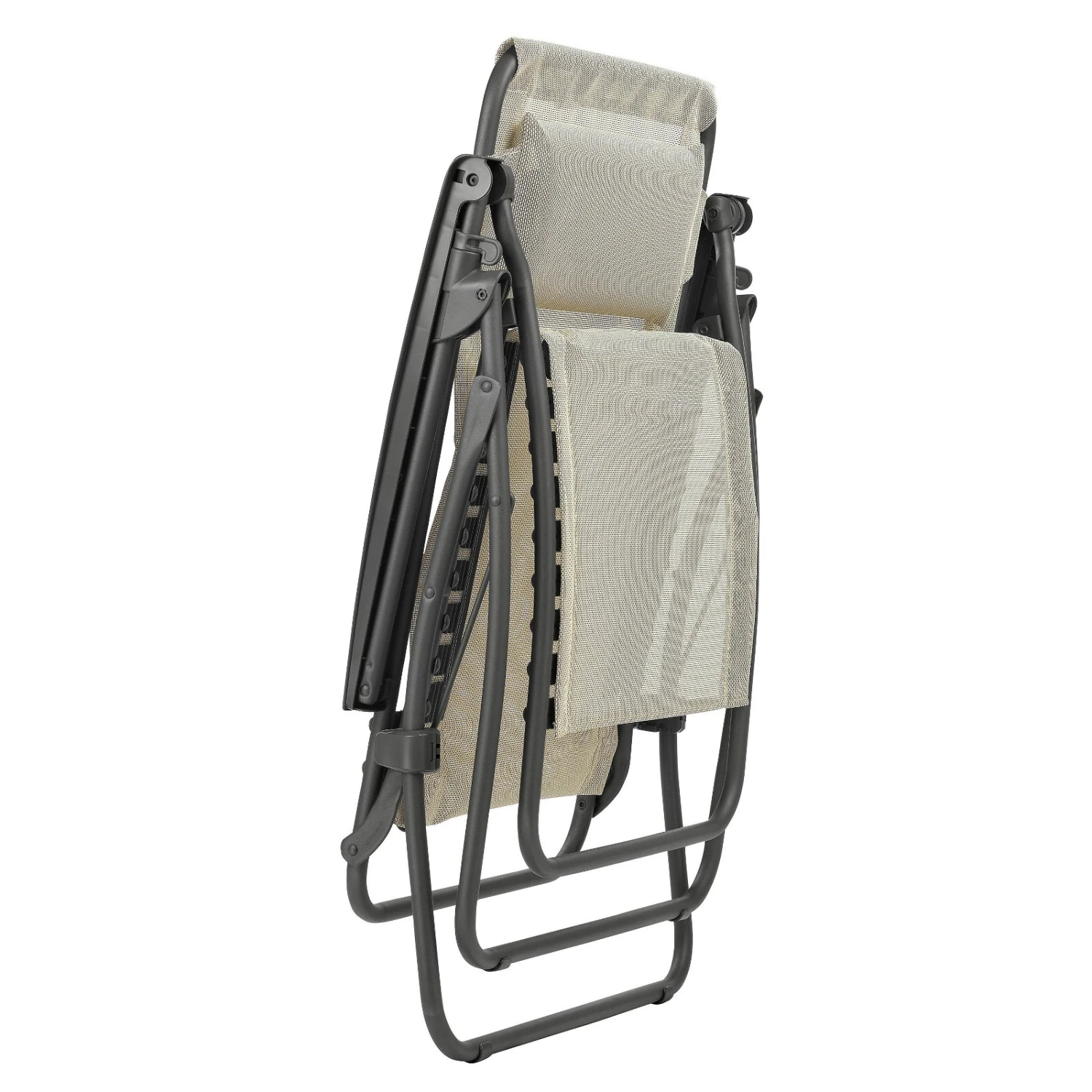 Lafuma Relaxsessel R Clip / Schwarz-natur, Seigle, Ergonomisch, Stufenlos Verstellbar 4 Lafuma Relaxsessel R Clip / Schwarz-natur, Seigle, Ergonomisch, Stufenlos Verstellbar – Bild 2