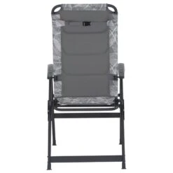 Campingsessel 'Natura', Anthrazit, Ca. 121 X 67 X 61 Cm -Gartenmöbel 3930401038 Alu Camping Klappsessel Natura 4 103800