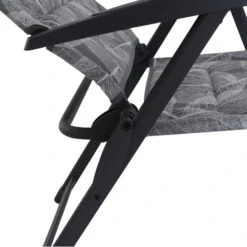 Campingsessel 'Natura', Anthrazit, Ca. 121 X 67 X 61 Cm -Gartenmöbel 3930401038 Alu Camping Klappsessel Natura 9 103806