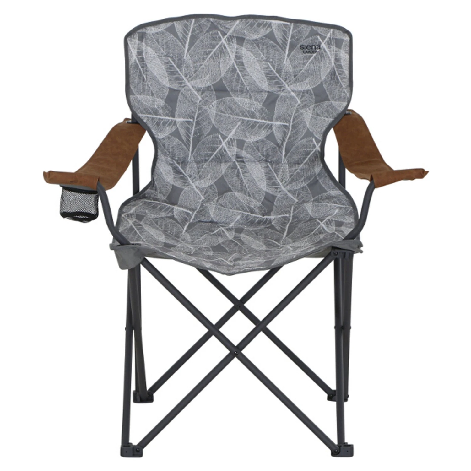 Alu-Camping Faltsessel 'Natura', Anthrazit 4 Alu-Camping Faltsessel 'Natura', Anthrazit – Bild 2