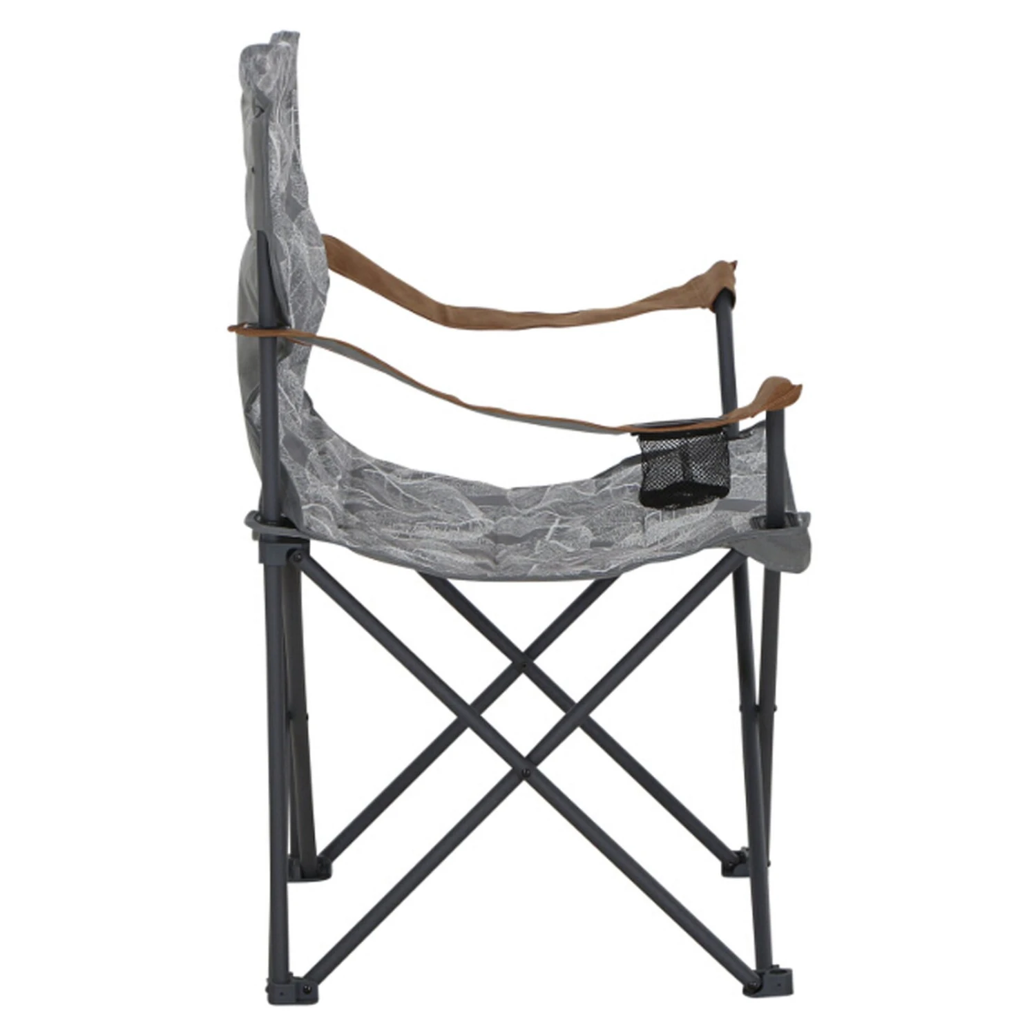 Alu-Camping Faltsessel 'Natura', Anthrazit 5 Alu-Camping Faltsessel 'Natura', Anthrazit – Bild 3