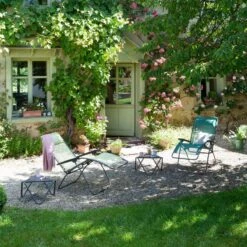 Lafuma Relaxsessel 'R Clip', Gelb, Batyline® -Gartenmöbel 3930401055 Relaxsessel R Clip gelb 12 104551