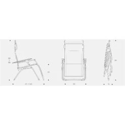 Lafuma Relaxsessel 'R Clip', Ocean -Gartenmöbel 3930401086 Relaxsessel R Clip Batyline Ocean II 14 118780