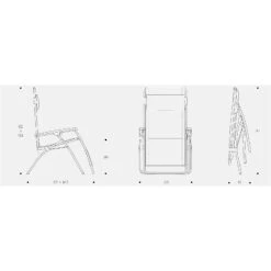 Lafuma Relaxsessel 'R Clip', Ocean -Gartenmöbel 3930401086 Relaxsessel R Clip Batyline Ocean II 5 118775