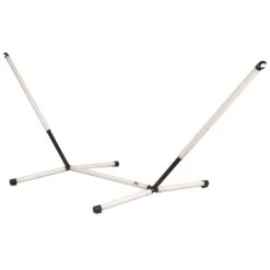 LA SIESTA Einzel-Hängemattengestell Nautico Grau, Aus Stahl