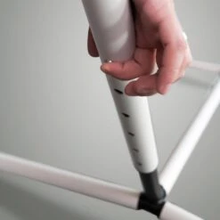 LA SIESTA Doppel-Hängemattengestell Nautico Grau, Stahl Pulverbeschichtet -Gartenmöbel 3940200273 Doppel Haengemattengestell Nautico coolgrey pulverbeschichtet Stahl 01 47161