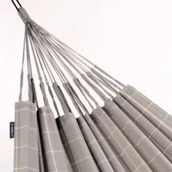 LA SIESTA Doppel-Hängematte Brisa, Almond, Outdoor Material, Bis 160 Kg, Wetterfest -Gartenmöbel 3940200281 Doppel Haengematte Brisa almond Outdoor Material 8 61233