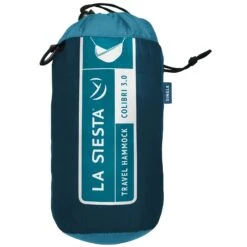 LA SIESTA Single-Reisehängematte Colibri 3.0, River, Nylon, Bis 180 Kg, Reißfest, Leicht -Gartenmöbel 3940200283 Single Reisehaengematte Colibri 3 0 river Nylon Stoff 1 61213
