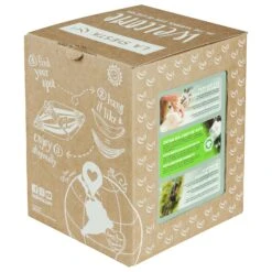 Single-Hängematte 'Paloma', La Siesta, Grau, Bio-Baumwolle, 26 X 21 X 19 Cm -Gartenmöbel 3940200302 Single Haengematte Paloma Geschenkbox Bio Baumwolle 3 86546