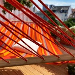 LA SIESTA Doppel-Stabhängematte 'Alisio' 8 LA SIESTA Doppel-Stabhängematte 'Alisio' -Gartenmöbel 3940200310 Doppel Stabhaengematte Alisio Tucan wetterbestaendig 3 86059