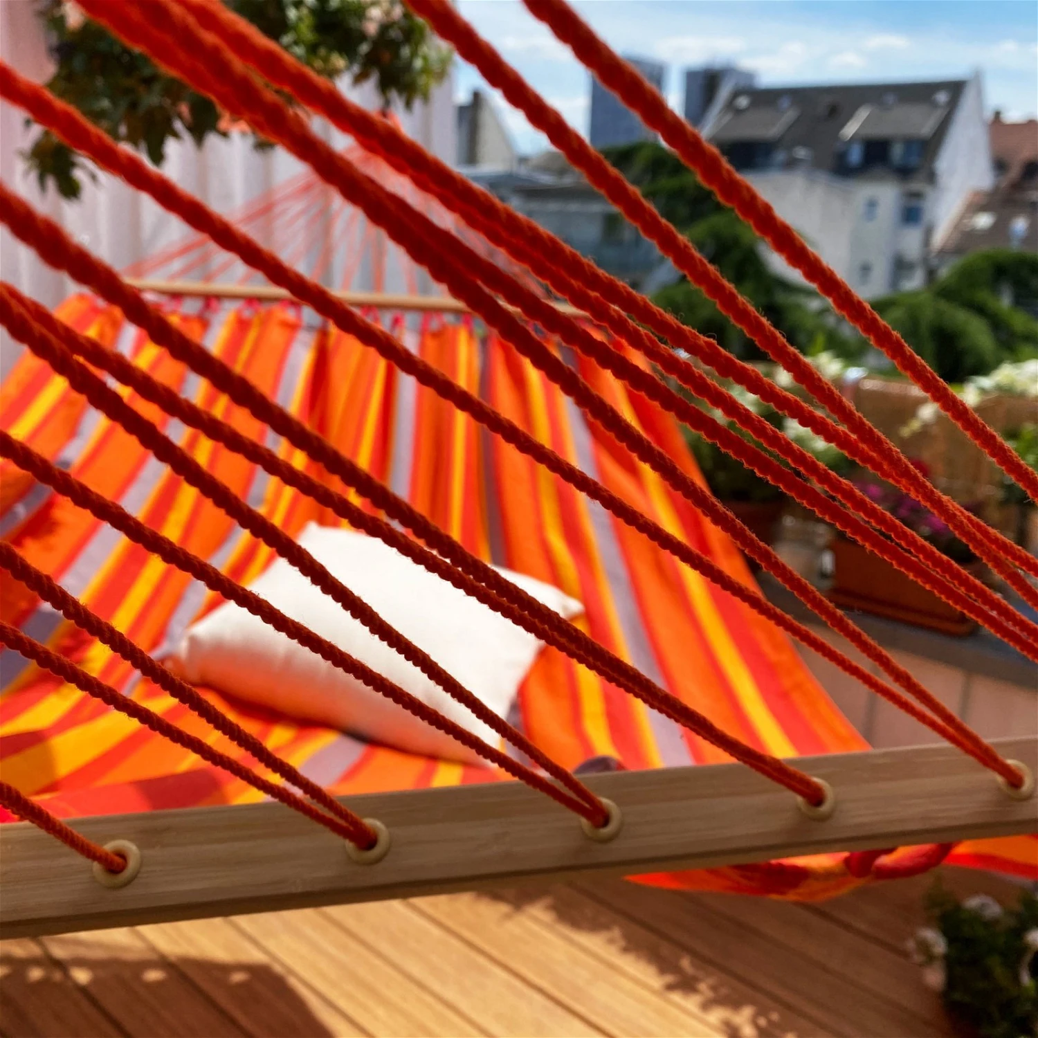 LA SIESTA Doppel-Stabhängematte 'Alisio' 5 LA SIESTA Doppel-Stabhängematte 'Alisio' – Bild 3