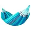 LA SIESTA Hängematte 'Modesta', Lagoon, Single - L 300 X B 140 Cm -Gartenmöbel 3940200328 Single Haengematte Modesta Lagoon Bio Baumwolle 1 106084