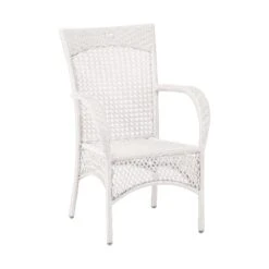 Best Korbsessel "Madelene" Cremeweiß