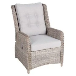 Kölle Geflecht-Sessel 'Heidelberg' Rattanbraun, Verstellbar, Inkl. Auflage 9 Kölle Geflecht-Sessel 'Heidelberg' Rattanbraun, Verstellbar, Inkl. Auflage -Gartenmöbel 3950100887 Geflechtsessel Heidelberg Koelle Rattanbraun inkl Auflage stonegrey 50201