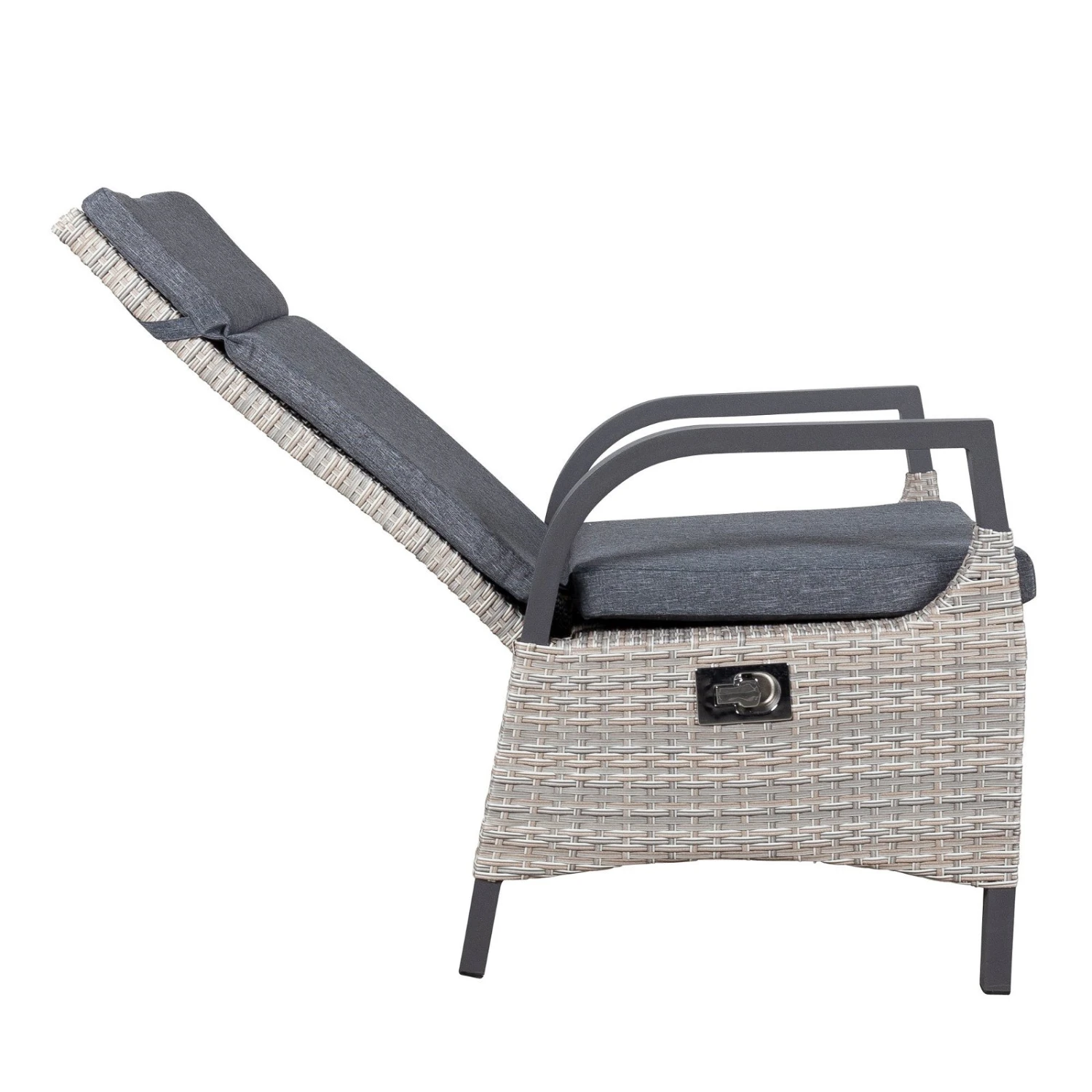 Geflechtsessel 'Westerland', Grau 7 Geflechtsessel 'Westerland', Grau – Bild 5