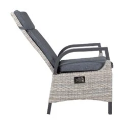 Geflechtsessel 'Westerland', Grau 16 Geflechtsessel 'Westerland', Grau -Gartenmöbel 3950101019 Geflechtsessel Westerland Koelle grau 37 102375