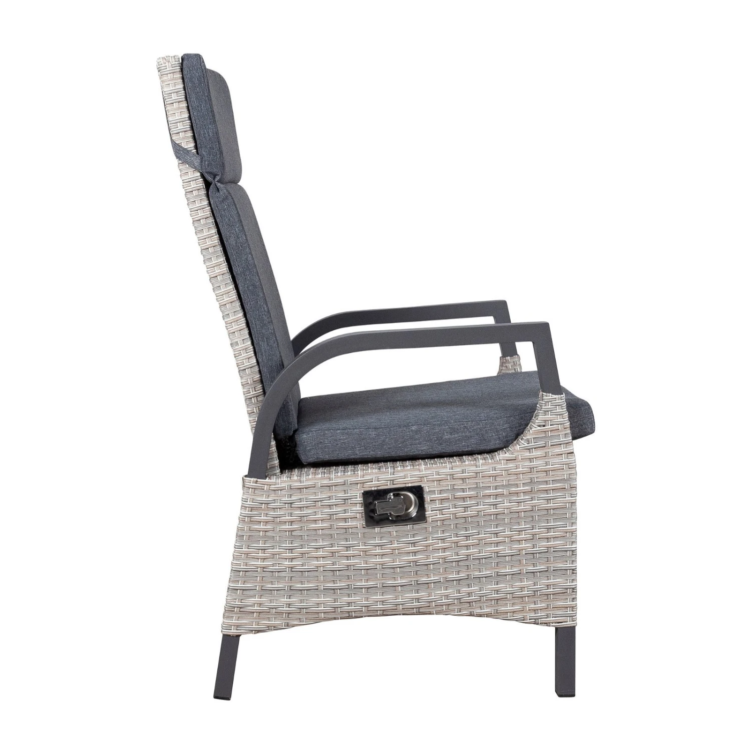 Geflechtsessel 'Westerland', Grau 10 Geflechtsessel 'Westerland', Grau – Bild 8