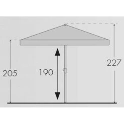 Doppler Rechteckschirm 'Active Paragon', Ca. 180 X 120 Cm 16 Doppler Rechteckschirm 'Active Paragon', Ca. 180 X 120 Cm -Gartenmöbel Active 180x120 Abmessung 67392