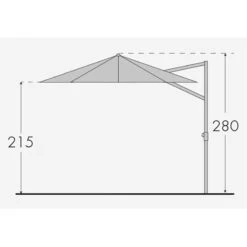 Doppler Pendelschirm 'Ravenna 400', Um 360° Drehbar, Ø 400 Cm, Natur 18 Doppler Pendelschirm 'Ravenna 400', Um 360° Drehbar, Ø 400 Cm, Natur -Gartenmöbel Ravenna 400 Abmessung 67457